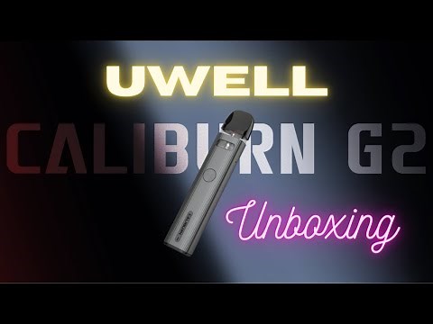 Unboxing: The Uwell Caliburn G2 Pod Kit!