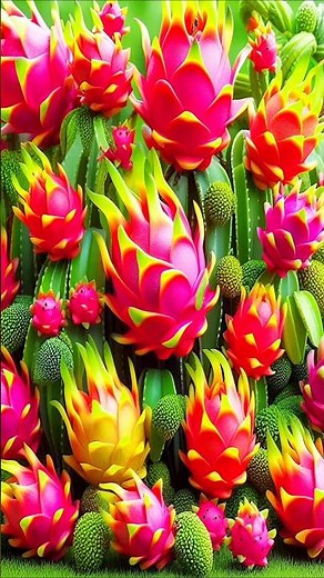 Easy and fast method to propagate and grow dragon fruit trees #garden #fruits #nature