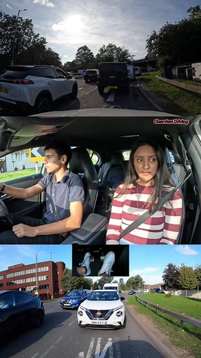 1.3K views | David failed his test at this roundabout#driving #test #fail #escooter #blindspot #mirror #safety #e | Cleaving driving | Facebook