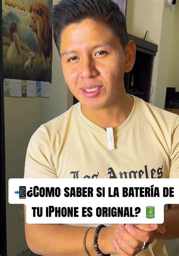 📲 Como saber si la batería de tu iPhone es original, aquí te mostramos para saber si tu batería es autentica🔋#iphones #apple #tipsiphone #iphone