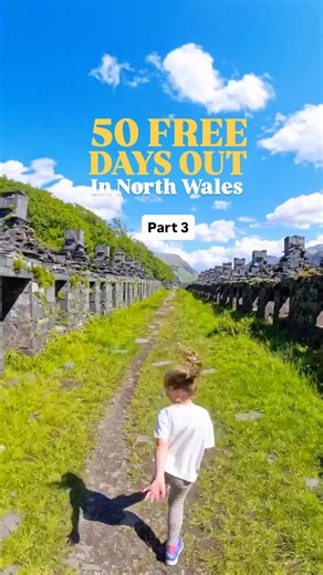 More info below ⬇️❤️ 21. The Terwyn Trail, Bala - a short but fun walk along the river at the National white Water Centre where you can watch the rafters and kayak paddle by, plus you can get an activity bag from the centre with binoculars, a map and activity sheets for the kids. 22. Castell Dinas Bran, LLangollen - a short but steep walk up to the “castle in the sky” where you will find the best views over the Dee valley. 23. The Aberglaslyn Pass, Beddgelert - the most fun walk for kids in the 