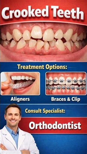 Crooked Teeth | Fix Them with Aligners | Braces vs Aligners |