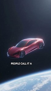 A TESLA IN THE SPACE?