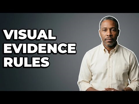 What Are the Rules for Objecting to Visual Evidence?