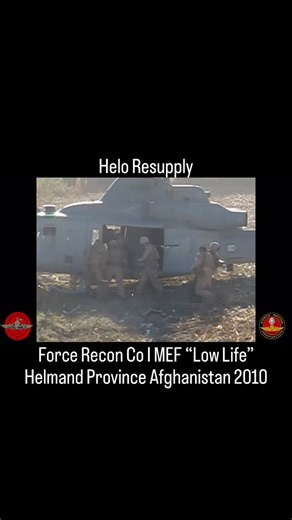 Force Recon Association on Instagram: "Force Recon Company I MEF callsign “Low Life” receiving a resupply via UH-1Y. During the daylight hours the Recondos would hold defendable positions such as this to receive resupply and plan for the following nights movement/mission. Fending off daytime Taliban attacks. These resupplies had to happen quickly before the Taliban maneuvered on their positions. In this particular instance the bird is on the deck for under 2 minutes before taking back off. The e