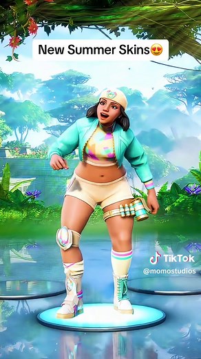 New Fortnite Summer Skins Collection Highlights Exquisite Swimsuit Designs