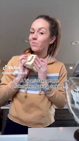 Seriously, go check your baking powder and baking soda! Using expired leavening agents can cause flat and dense cookies. To get the best results, use fresh ingredients! Both baking powder and baking soda lose their potency over time. Consider buying new about every 6 months! #baking #bakingpowder #bakingsoda #leaveningagents #cookies #bakingcookies #bakingathome #bakingfromscratch #foodies #homebaker #foodblogger