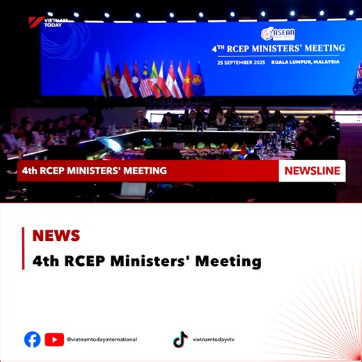 The Regional Comprehensive Economic Partnership (RCEP) Ministers' Meeting took place on 25 September in Kuala Lumpur, Malaysia. The meeting provided an opportunity for 15 member countries - including ASEAN, China, Japan, South Korea, Australia and New Zealand - to review the implementation of the agreement more than three years after it came into force. #VietnamToday #VTV #YourWindowOnVietnam #RCEP #RCEPMinistersMeeting | Vietnam Today