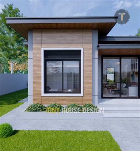 Small House Plan 6.5m x 7.5m: Cozy 2Bedroom Home Design