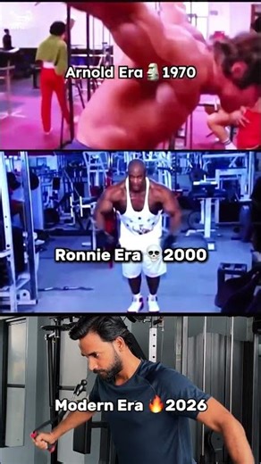 Chest Cable Fly Evolution 💪 | Arnold Era vs Ronnie Coleman vs Modern Form #shorts