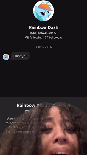 Sydney | Rainbow dash what did I do to you I’m sorry | Instagram