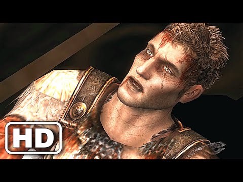 Kratos Kills The Last Spartan Scene - God of War 2 (4K ULTRA HD)