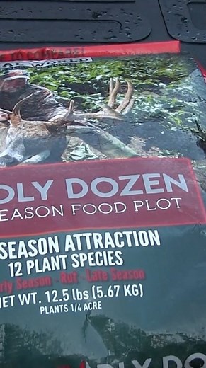 Real World’s Deadly Dozen is a Full Season food plot product that is planted around the end of August. It offers full season attraction. Great video brought to you by our partners at @protalkoutdoors and IN A RUT TV Dave Barrett Johnny Pace | Real World Wildlife Products