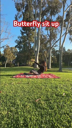 How to butterfly sit up