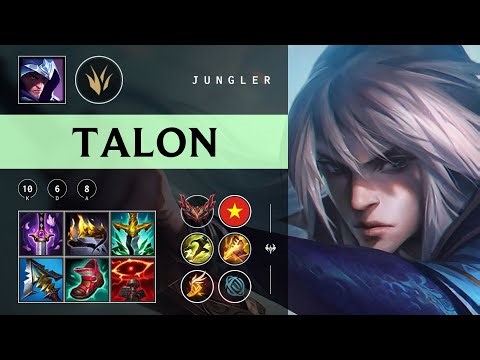 Talon Jungle vs Ivern - VN Grandmaster Patch 25.24