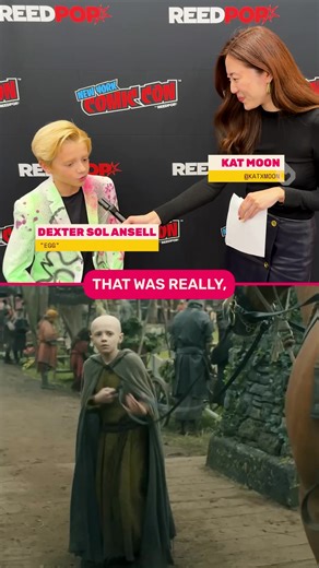 Dexter Sol Ansell *really* committed to the role of Aegon