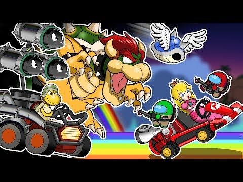 SUPER MARIO BROS. vs GHOSTBUSTERS l Among Us Animation