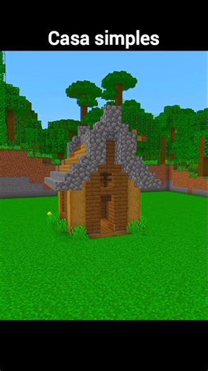 Minecraft Simple House - building a village
