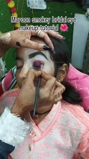 Maroon smokey eye makeup tutorial 😱#eyemakeup #smokeyeye #eyemakeup #youtubeshorts #ytshorts #viral👍