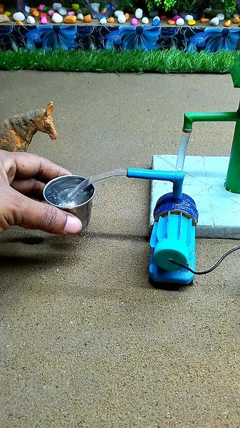 mini watar hand pump project mini motor water pump ideas # 56