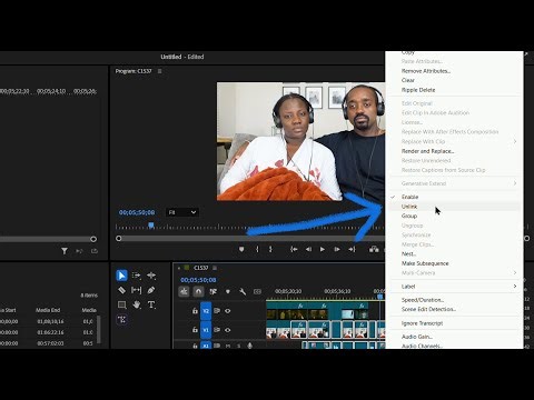 Solution for Layers Not Linking & Moving Together in Premiere Pro