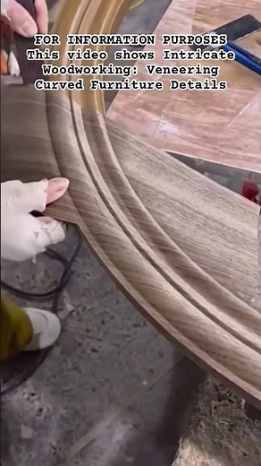Perfecting Wood Veneer Techniques #woodworking #woodcraft #veneer #furnituremaking #carpentry#shorts