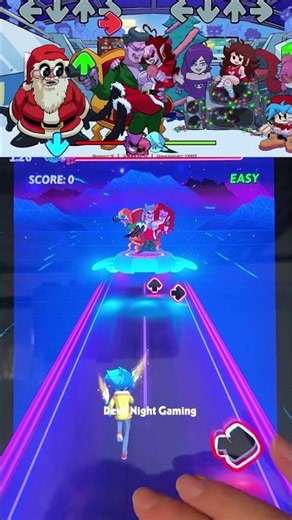 Eggnog VS BF - FNF Mobile Gameplay - Friday Night Funkin'