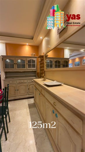 Jeita 125m2 | 60m2 Terrace | Fully Furnished Flat | Open View | TO | Fully furnished flat nestled in a prime location in Jeita | Full stone cladding building with a modern design | 60m2 terrace with an open view | 2 bedrooms | 2 bathrooms | salon | dining | open kitchen | sitting corner | balcony | High End Specs | Double walls/glazing | Monoblock shutters | Marble | Oak doors | Indirect lighting | Cave | 2 Covered parking | Price: 125000$ (Furnished) Ready to move in Yas Real Estate Bull’s-eye 