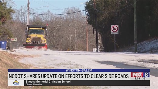 Winston-Salem neighbors concerned about roads, weekend weather