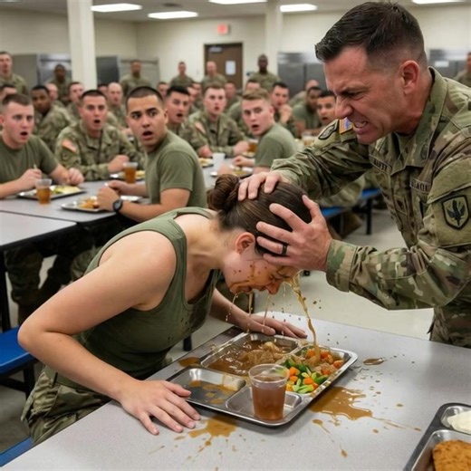 “YOU JUST ESCALATED THIS.” — THE STAFF SERGEANT THOUGHT HE WAS BULLYING A CIVILIAN, UNTIL THE "VICTIM" REVEALED HER REAL RANK. ⚖️🪖 Staff Sergeant Mercer ruled the chow hall with intimidation, convinced his "untouchable" status gave him the right to shove anyone in his way. When he targeted a quiet woman in a gray hoodie, mocking her as a "base hanger-on" and physically pushing her, he thought he was just flexing his power. He didn't see the focus in her eyes. He didn't see the hidden lens in he