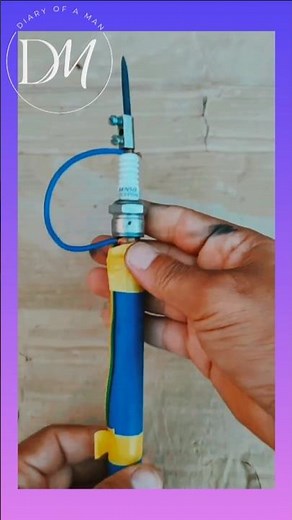 "How to make a simple spark plug igniter at home ⚡🛠️ | DIY Tool Hack #shorts"*