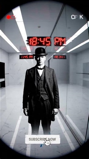 🤯 The Clock Glitched and Someone From 1920 Appeared! (Time Slip Caught) 🕰️ #explosion #firerescue