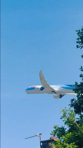 Tui Plane takeoff #b787 #aviation #planespotting