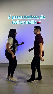 Aprende estos 3 pasos básico de swing criollo ✅ #aprendeabailar #swingcriollo #swingcriollocostarricense #costarica🇨🇷 | Dansa Dem - Academia de Baile Latino.