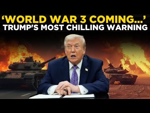 TRUMP LIVE | 'World War III' Trump Issues Huge Warning | Russia Ukraine War| Iran | Khamenei