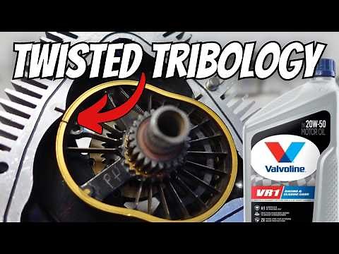 Inverting GEOMETRY Changes LUBRICATION (Engine Tribology Explained)