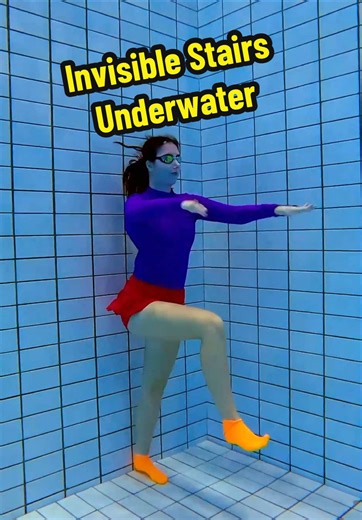 Walking Up Invisible Stairs Underwater: A Unique Dance