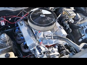 1973 Chevy 350 CKJ SBC 4-Bolt Main Holley Heads & 4150 Carb Weiand Intake MSD 6A