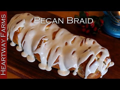 Homemade Pecan Cinnamon Braid Coffee Cake: A Showstopper Holiday Dessert by Heartway Farms
