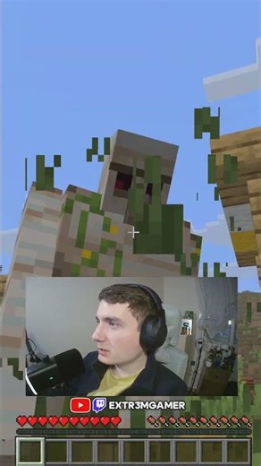 🫡 Dícsérnéd a vasgólemet? | #minecraft #challenge #shorts #minecraftshorts #hun #fyp #fy