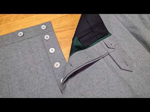 Thin Classical Button Fly. The Fullest Tutorial. Fused & Non-Fused Methods + Templates