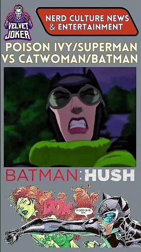 Poison ivy & Superman vs Catwoman and Batman #dccomics #animation #batman #catwoman