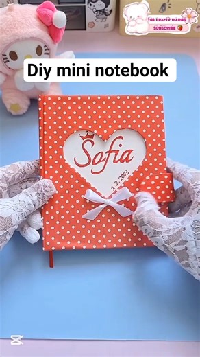 how to make cute mini notebook #diy#mininotebook#craft #papercraft #viral