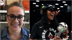 Becky Hammon on A'ja Wilson: 'She's a GOAT'