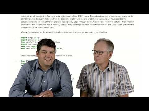 Statistical Learning: 4.Py Logistic Regression I 2023