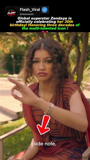 HAPPY 30TH BIRTHDAY ZENDAYA! 🥳 Celebrating 3 Decades Of The Ultimate Pop Culture Icon #zendaya
