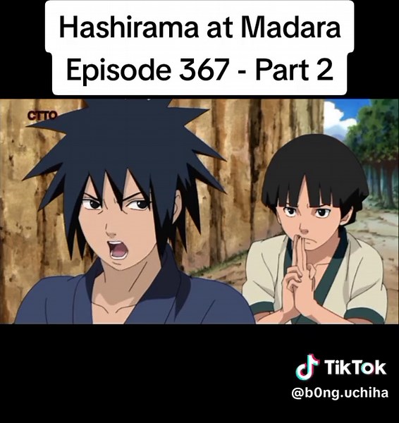Hashirama vs Madara Epic Battle | Naruto Shippuden Episode 367 - Part 2
