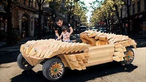 This Guy Created a Dragon-Inspired BMW Concept from Wood #BMW #woodworking | ND - Woodworking Art