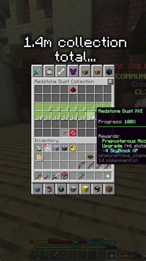 We NEED More Free Sack of Sacks Slots... 💰 #hypixelskyblock #minecraft