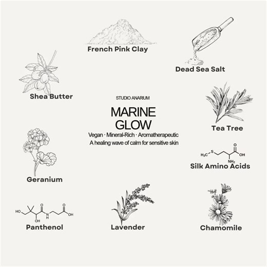 Marine Glow Dead Sea Soap Bar: Vegan & Handmade Natural Skincare - Etsy Canada